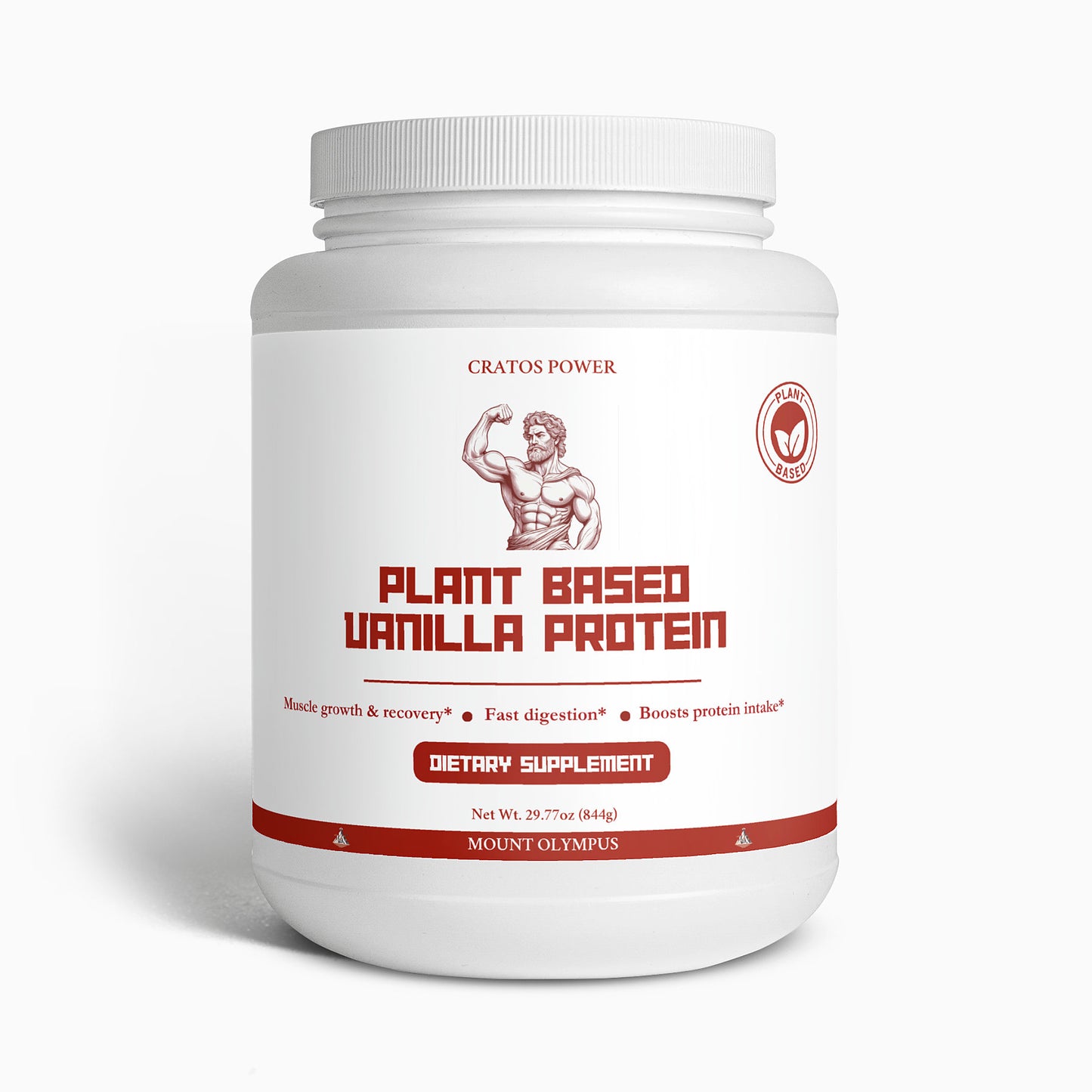 Cratos Power: Celestial Herb (Plant Based Vanilla Protein)