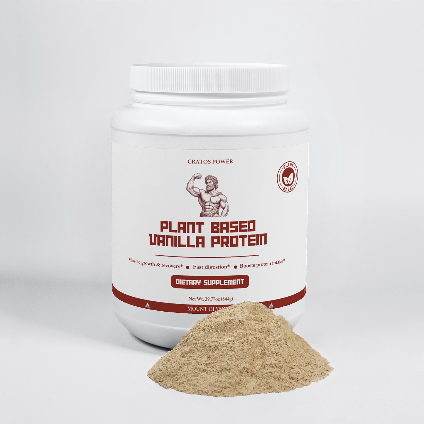 Cratos Power: Celestial Herb (Plant Based Vanilla Protein)