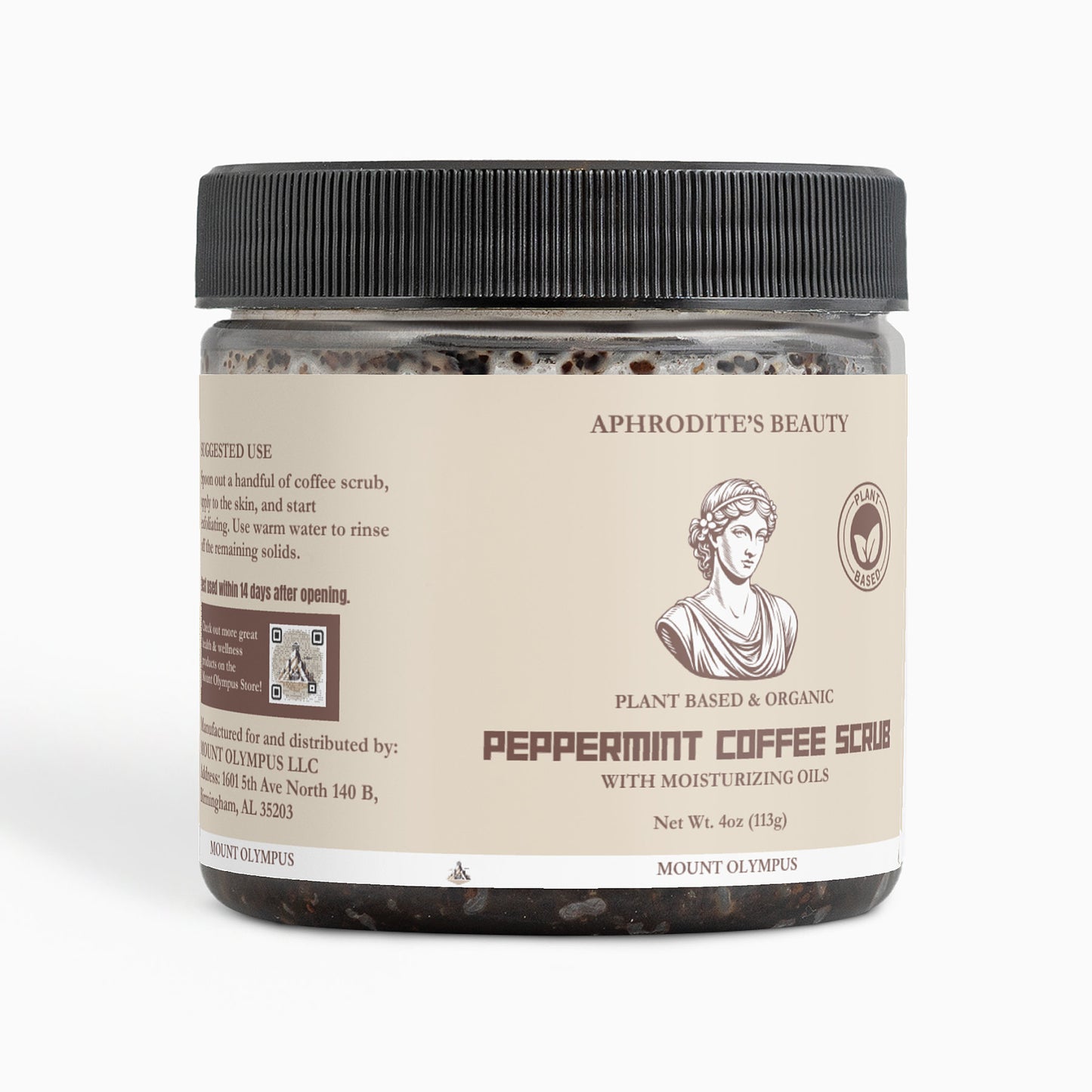 Aphrodite's Beauty: Hera's Peppermint Coffee Scrub