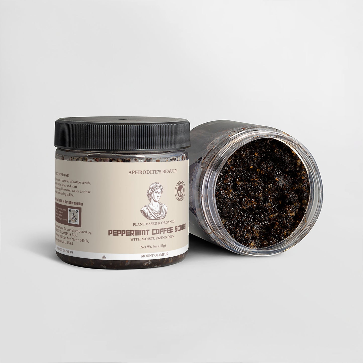 Aphrodite's Beauty: Hera's Peppermint Coffee Scrub