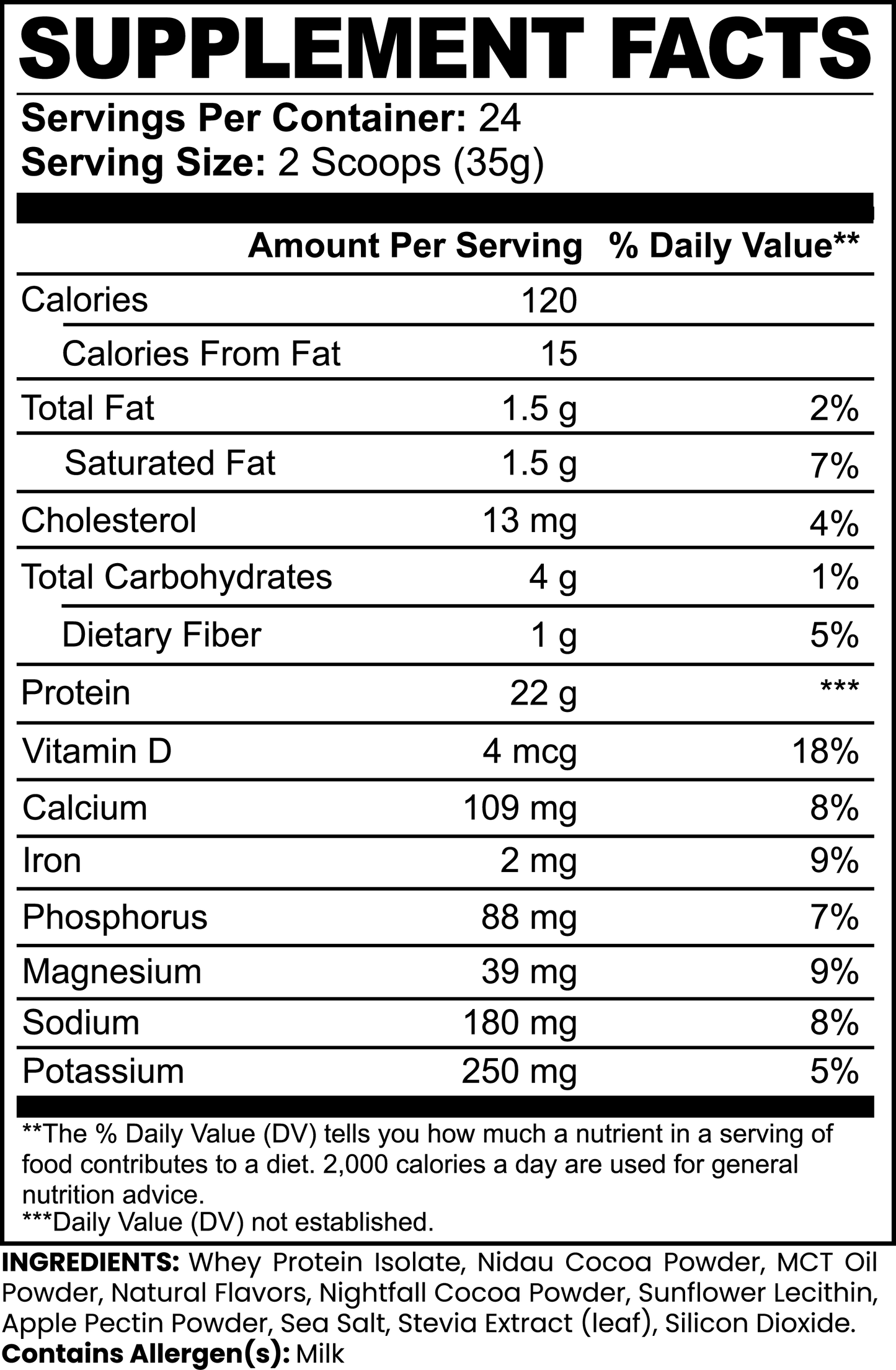 Cratos Power: Hades’ Fury (Chocolate Whey Protein)