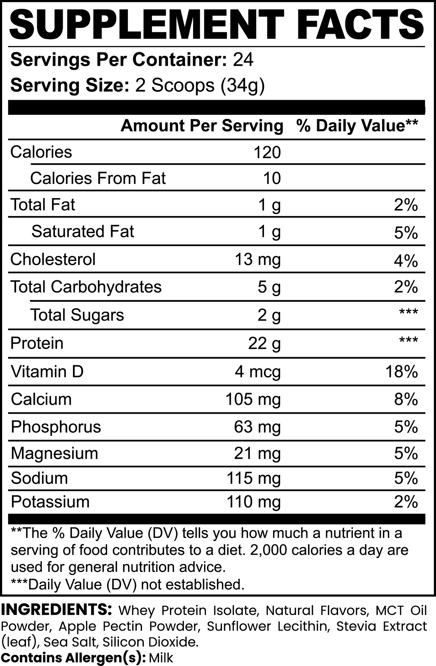 Cratos Power: Celestial Surge (Vanilla Whey Protein)